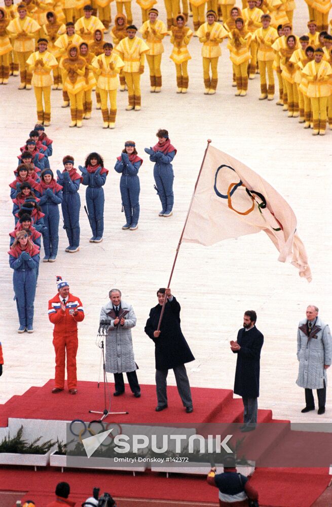 SARAJEVO OLYMPICS OPENING CEREMONY