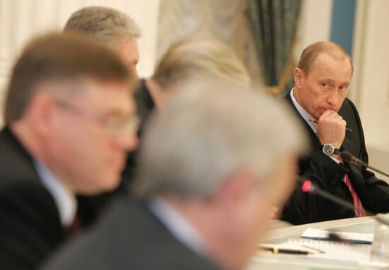 VLADIMIR PUTIN RSPP