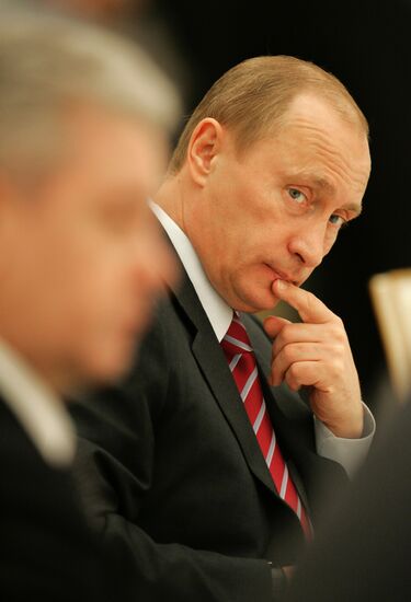 SERGEI SOBYANIN, VLADIMIR PUTIN