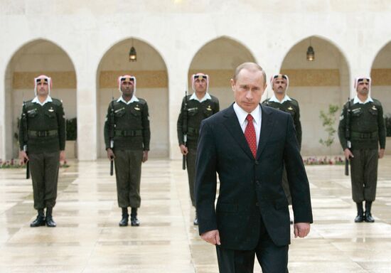 VLADIMIR PUTIN JORDAN