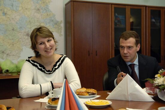 DMITRY MEDVEDEV TVER REGION TRIP