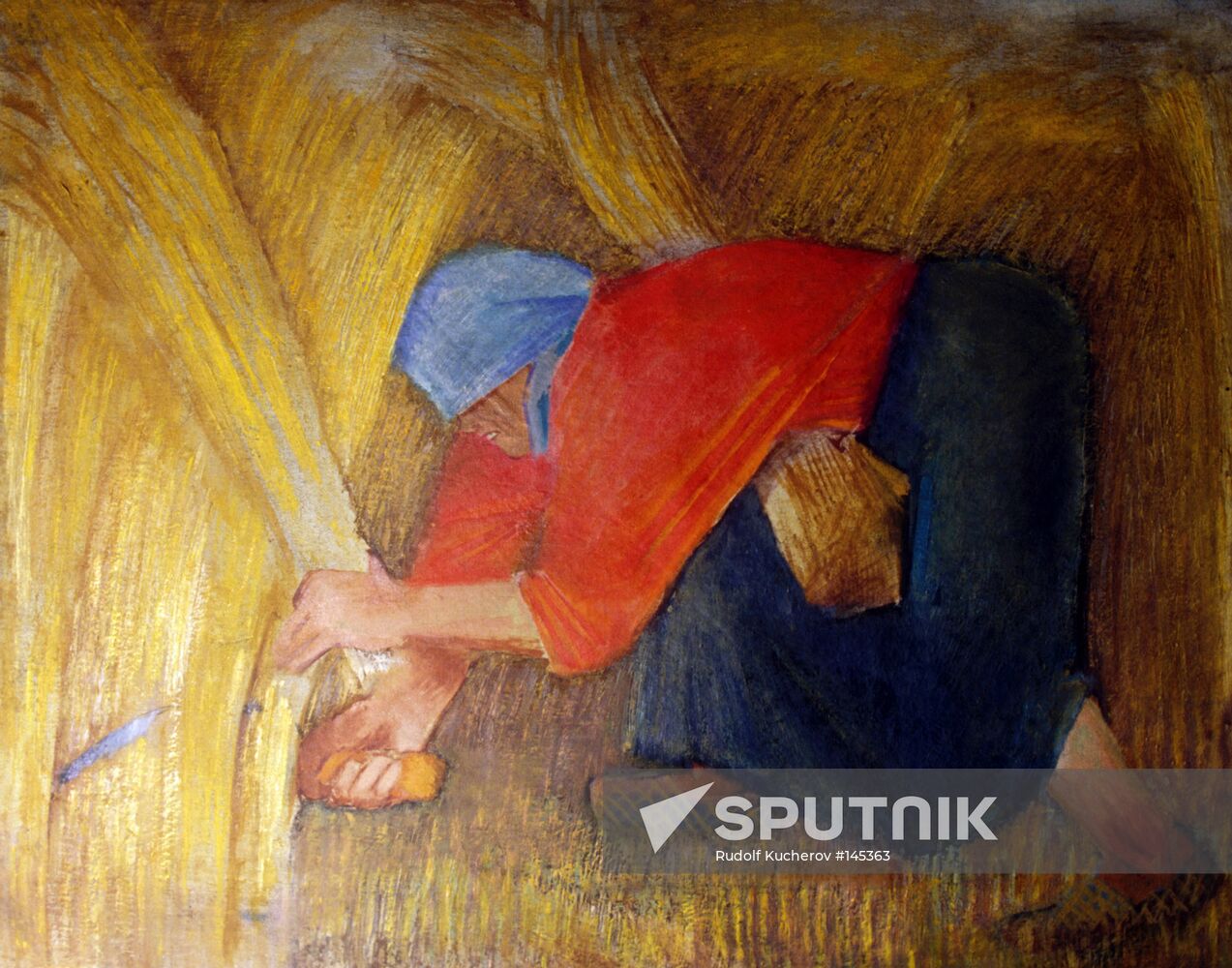 MALEVICH PAINTING REAPER