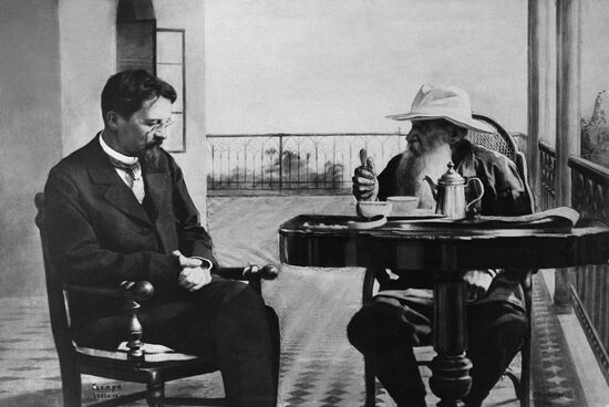 ANTON CHEKHOV LEO TOLSTOY CRIMEA