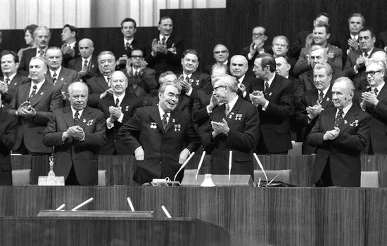 BREZHNEV 25TH CONGRESS PRESIDIUM