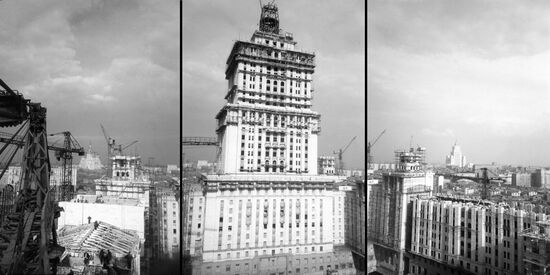 THE UKRAINA HOTEL CONSTRUCTION SITE