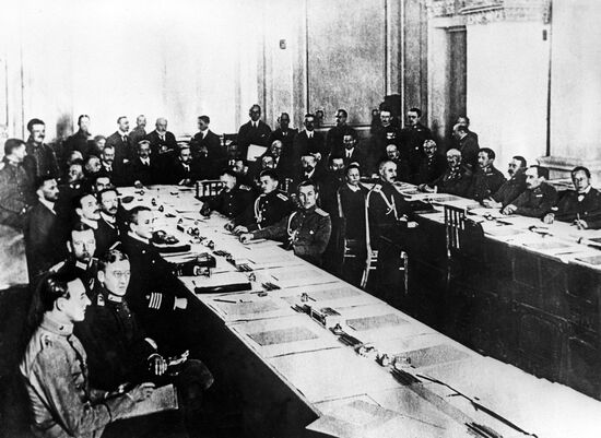WWI BREST-LITOVSK PEACE CONFERENCE