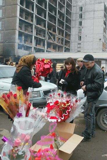 GROZNY FLOWER MARKET