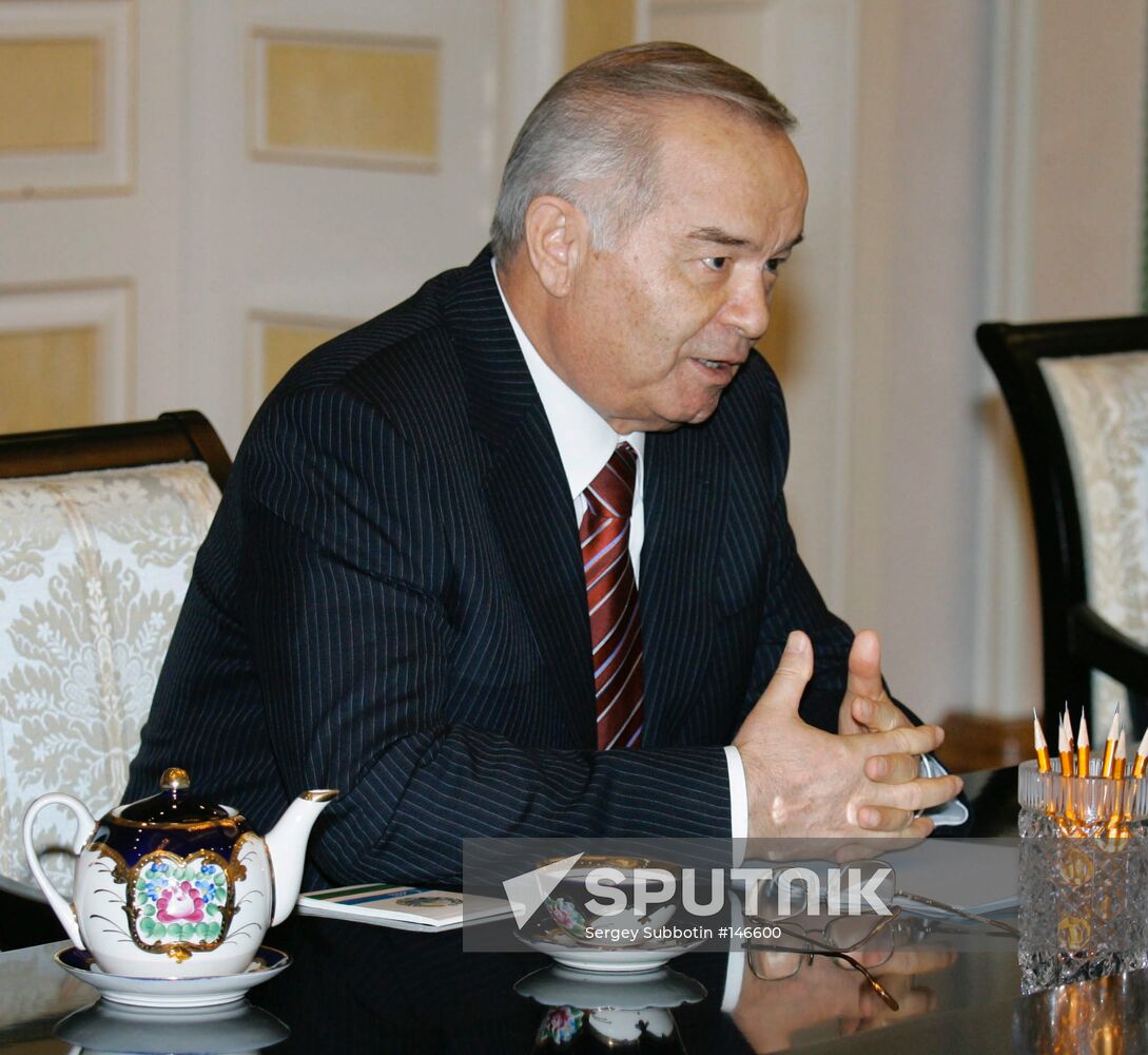 MIKHAIL FRADKOV'S OFFICIAL VISIT TO UZBEKISTAN