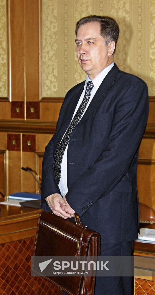 ALEXANDER SOKOLOV CULTURE MINISTER
