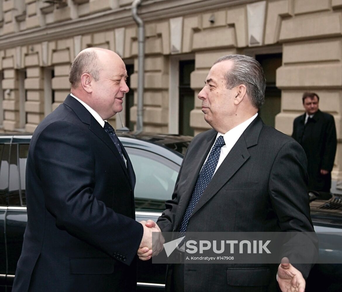 MIKHAIL FRADKOV ARKADY VOLSKY MEETING
