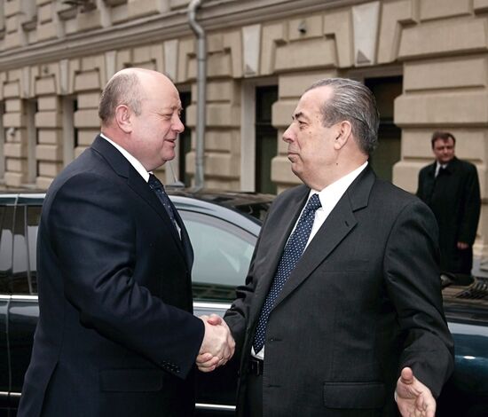 MIKHAIL FRADKOV ARKADY VOLSKY MEETING