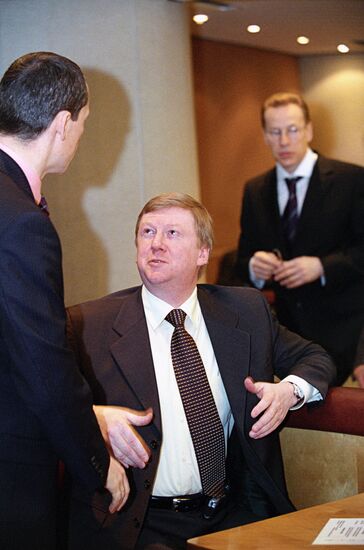 CHUBAIS STATE DUMA MEETING