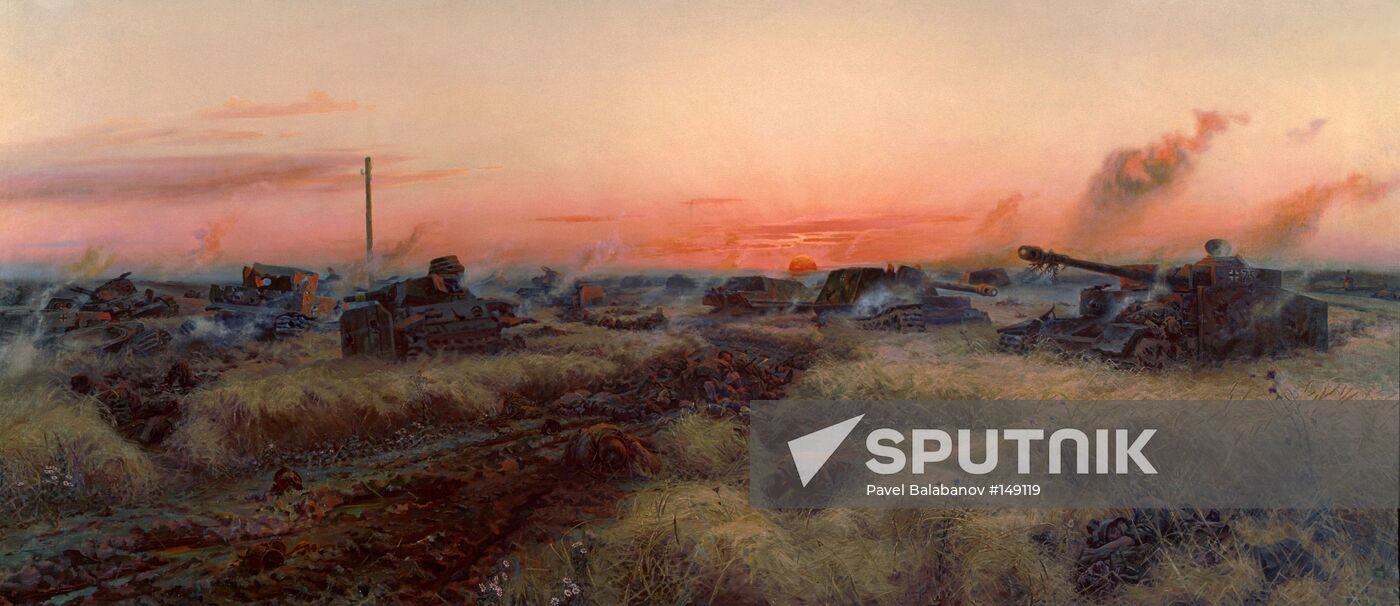 PYOTR KRIVONOGOV PAINTING WWII