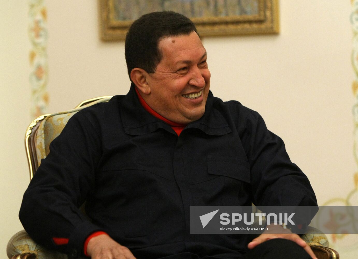 Venezuelan President Hugo Chavez