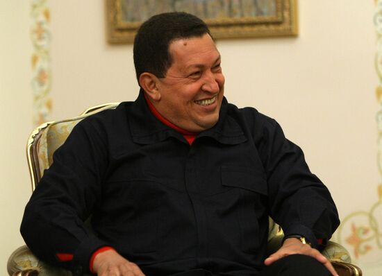 Venezuelan President Hugo Chavez