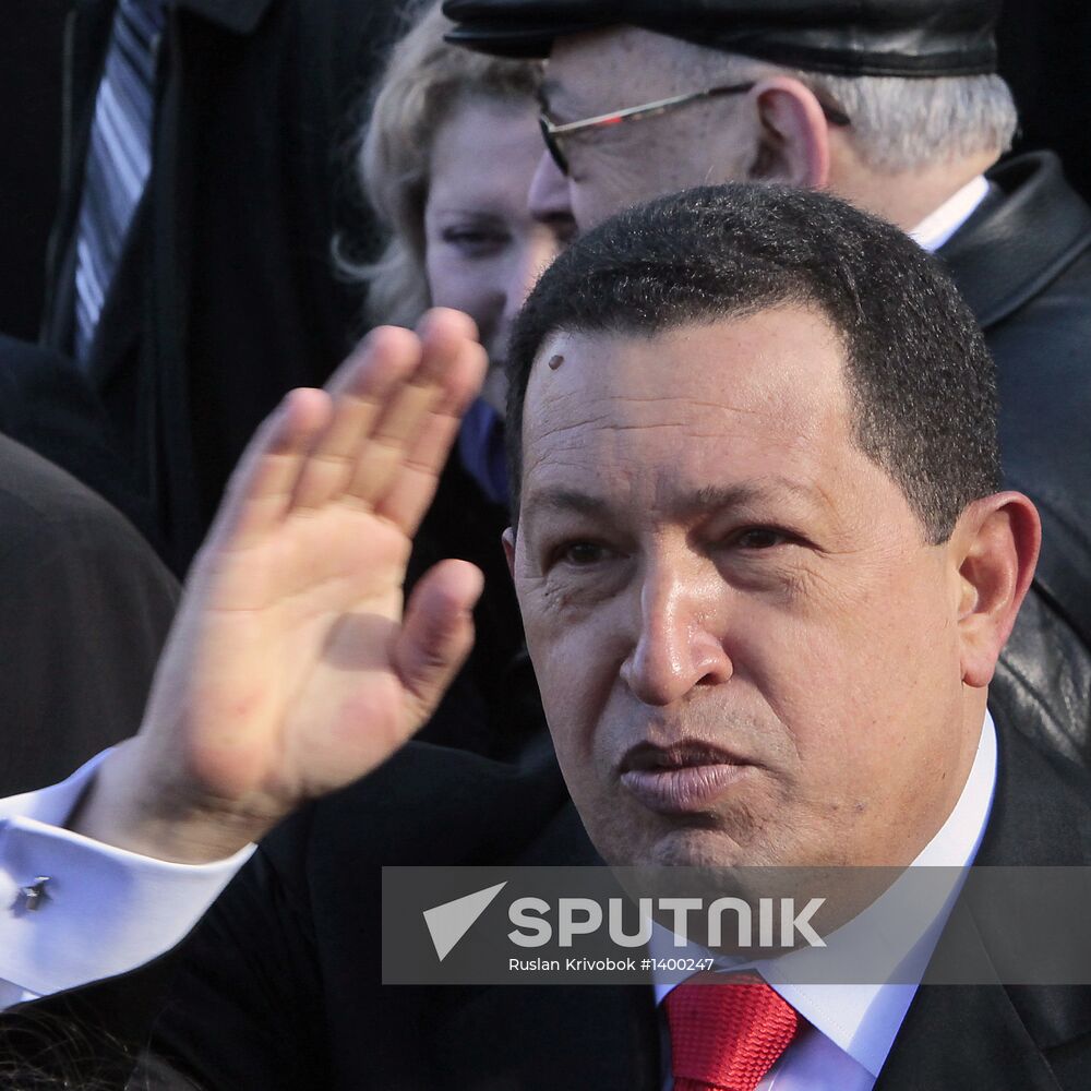 Venezuelan President Hugo Chavez