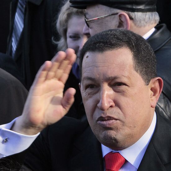 Venezuelan President Hugo Chavez