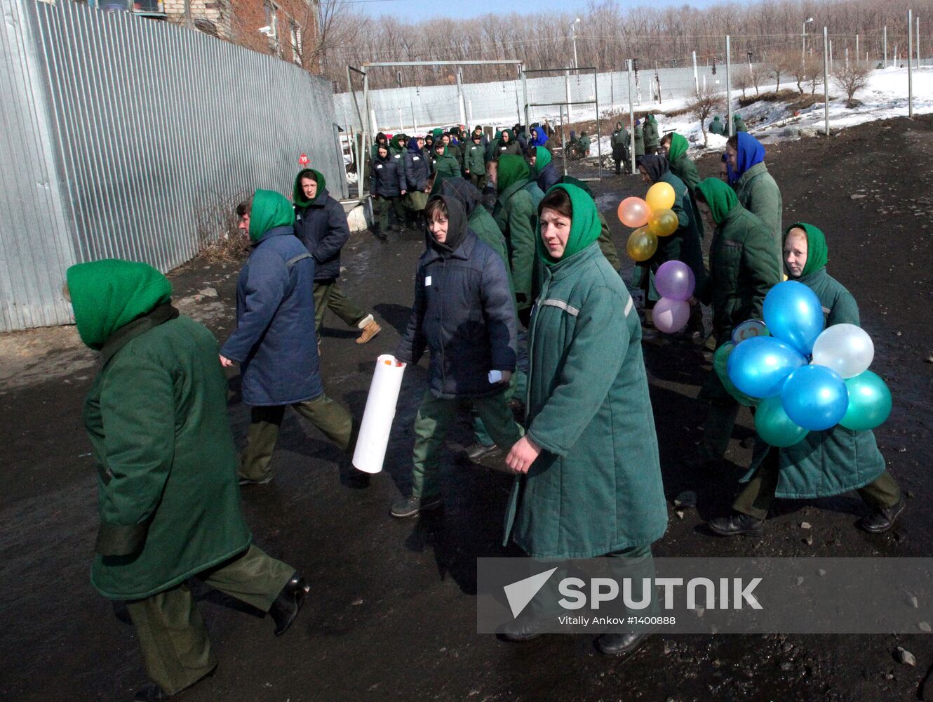 Beauty pageant at Penal Colony No. 10 in Primorye Territory