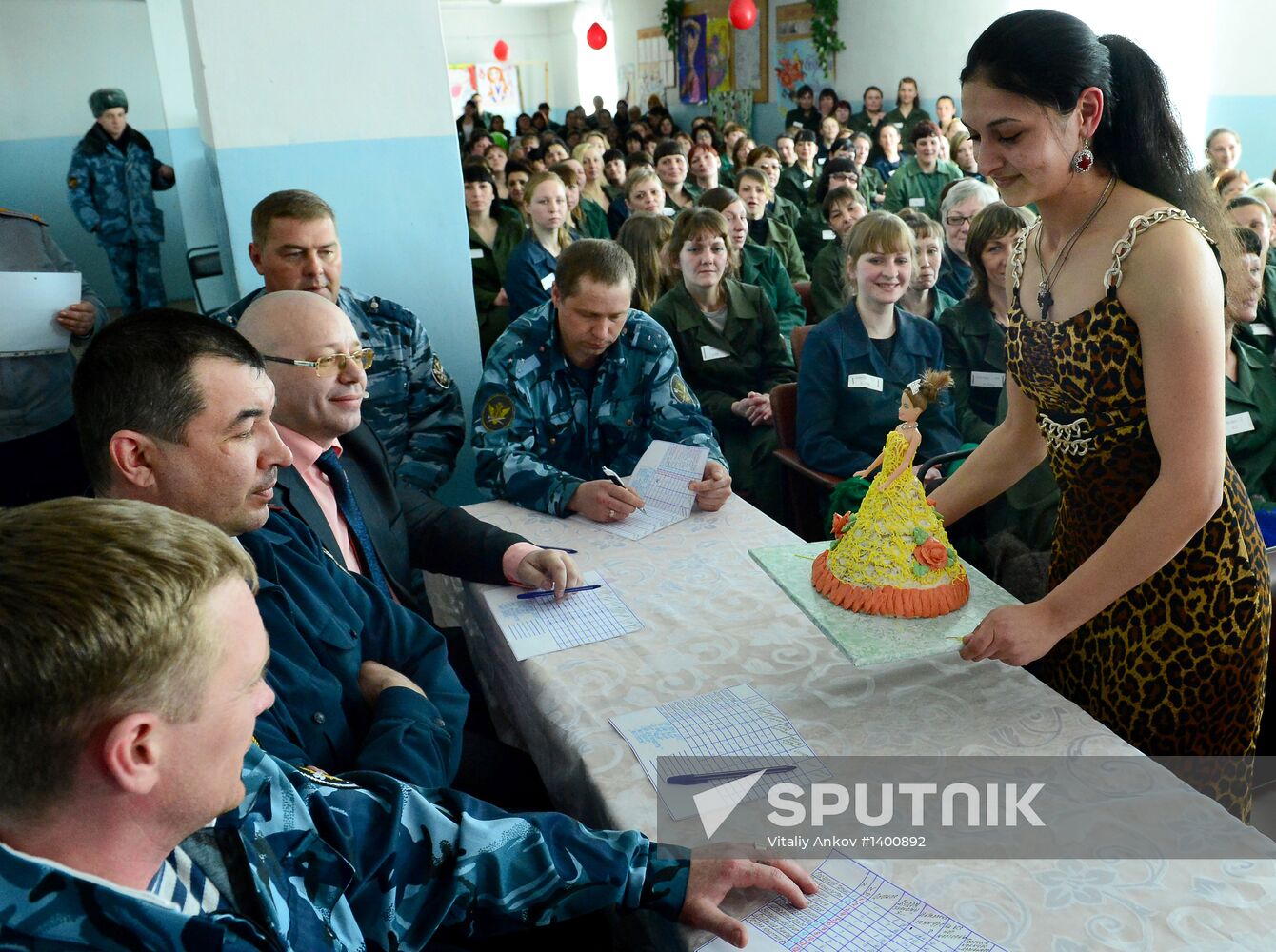 Beauty pageant at Penal Colony No. 10 in Primorye Territory