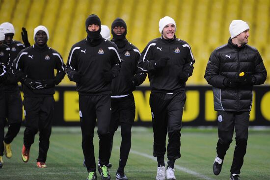 FC Newcastle United holds training session