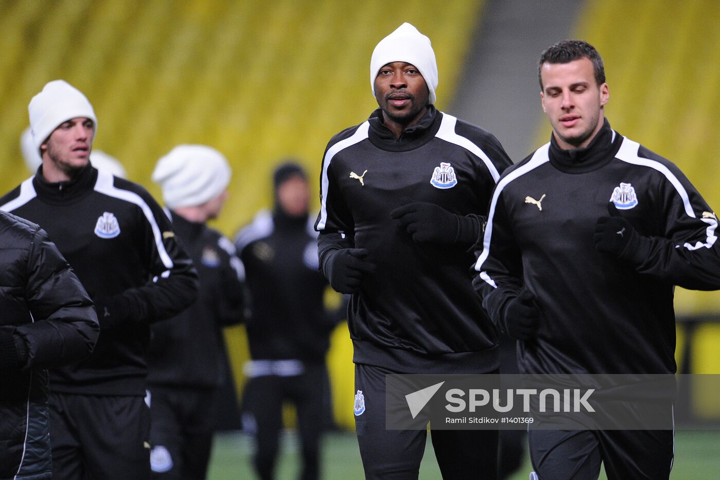 FC Newcastle United holds training session