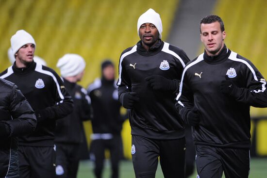 FC Newcastle United holds training session