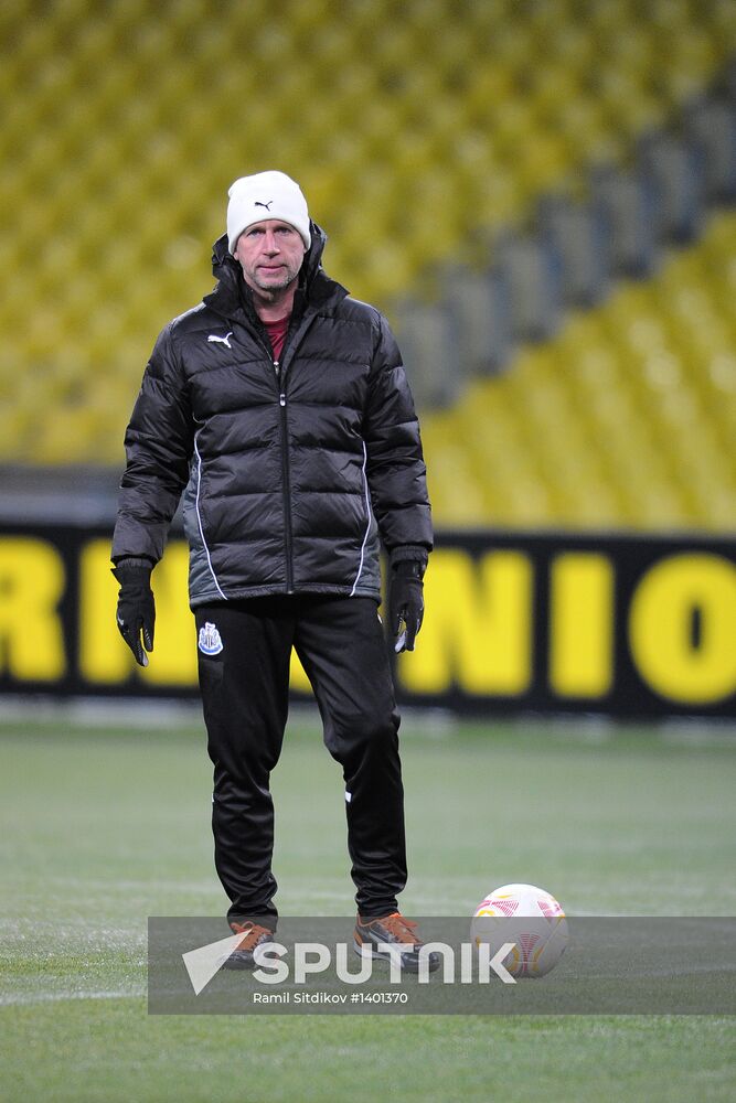 FC Newcastle United holds training session