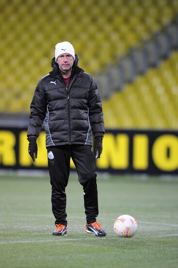FC Newcastle United holds training session