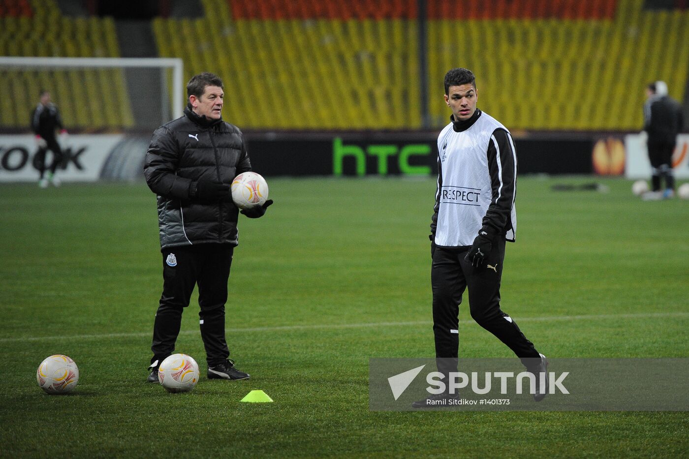 FC Newcastle United holds training session
