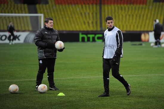FC Newcastle United holds training session