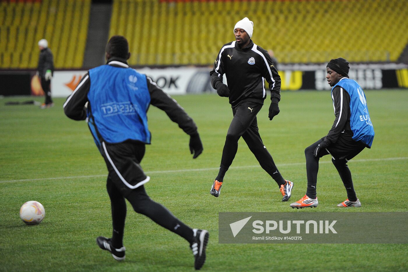 FC Newcastle United holds training session