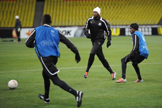 FC Newcastle United holds training session