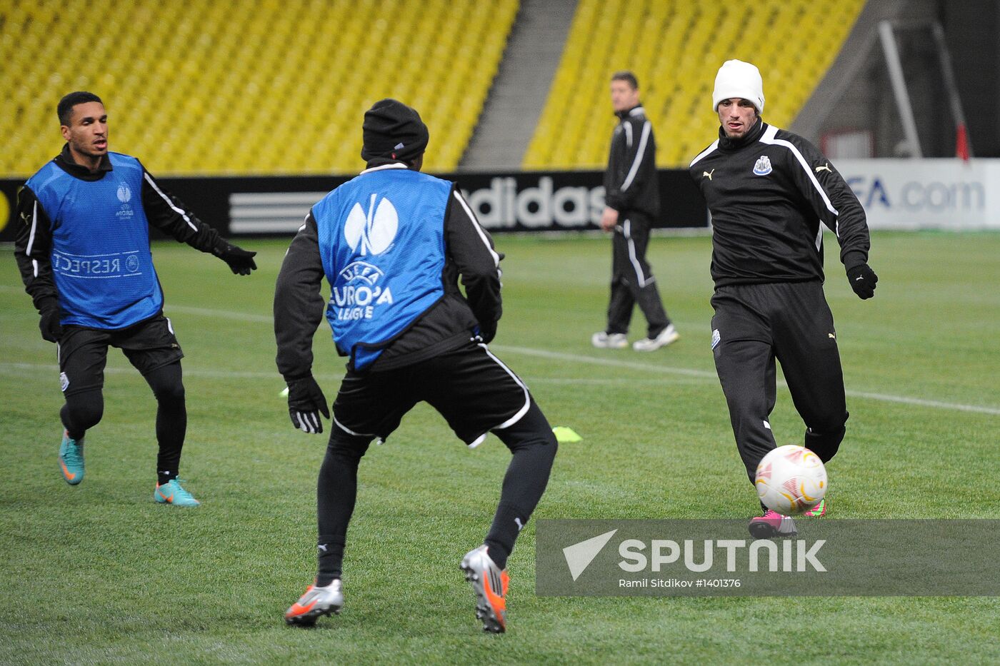 FC Newcastle United holds training session