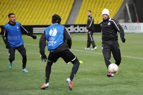 FC Newcastle United holds training session