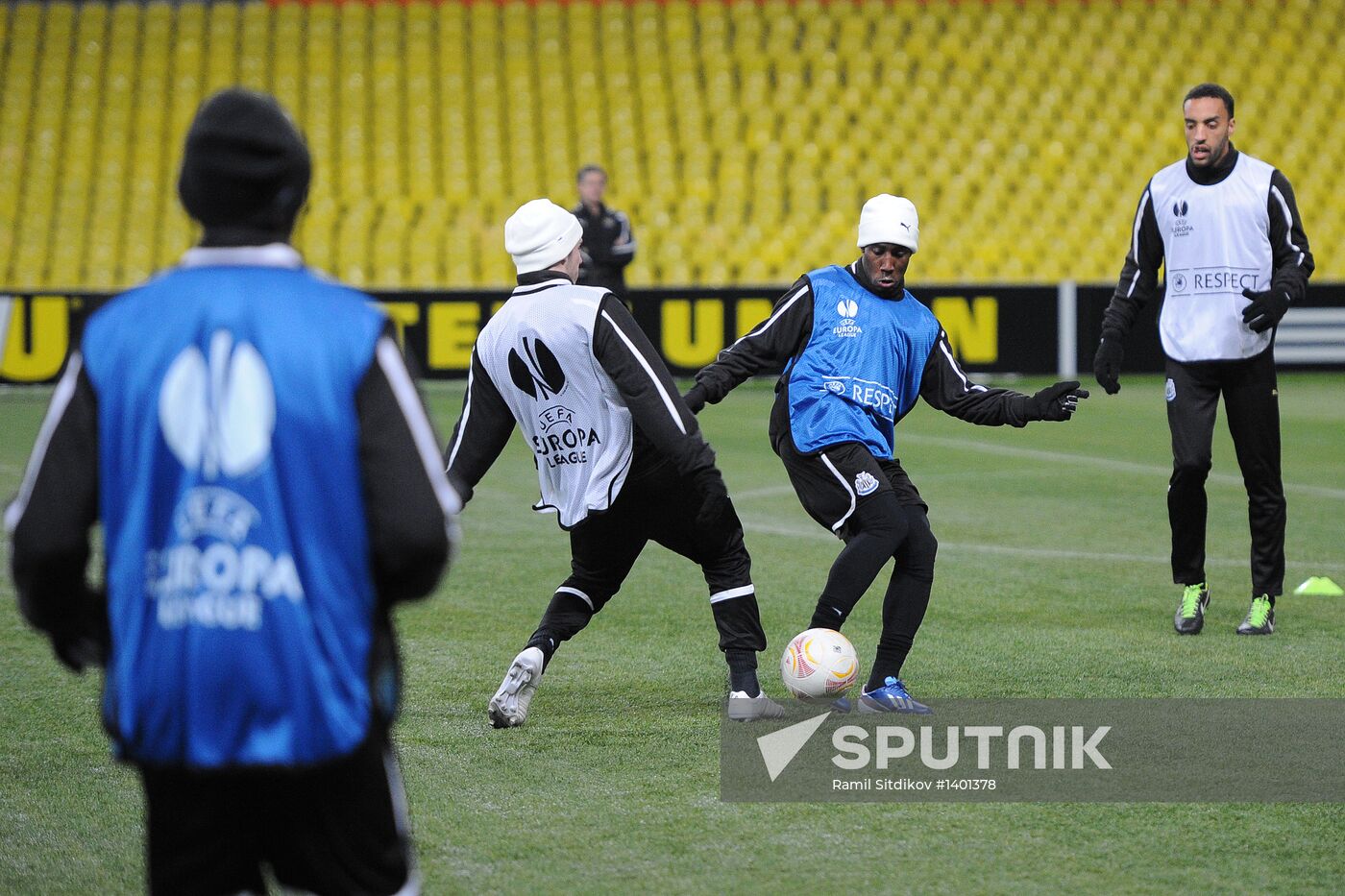 FC Newcastle United holds training session
