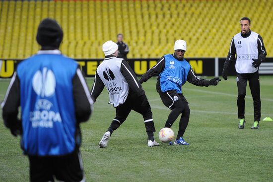 FC Newcastle United holds training session