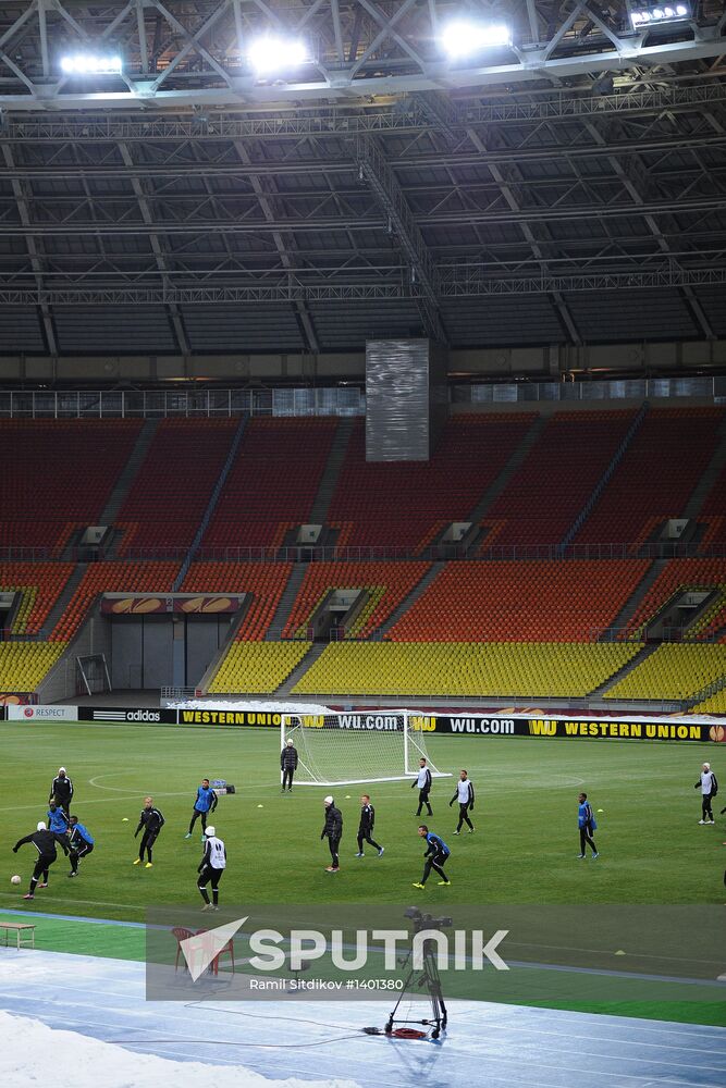 FC Newcastle United holds training session