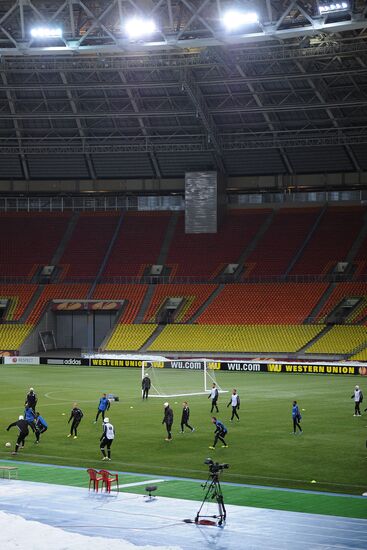 FC Newcastle United holds training session