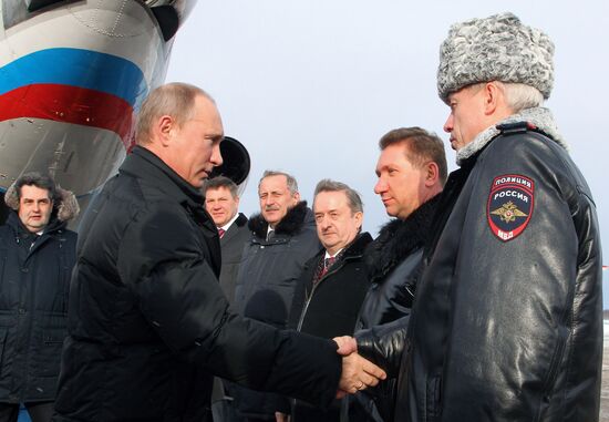 Vladimir Putin visits Northwestern Federal District