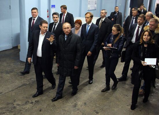Vladimir Putin visits Northwestern Federal District