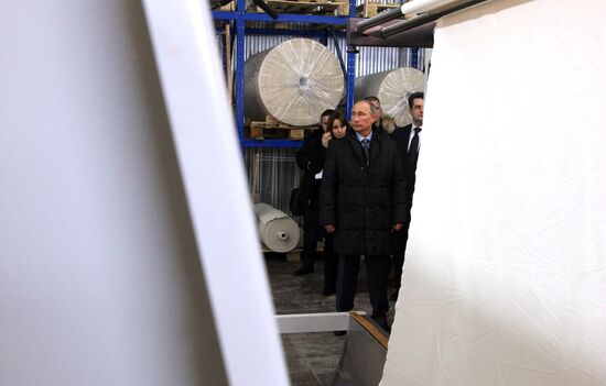 Vladimir Putin visits Northwestern Federal District