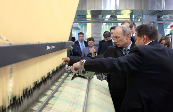 Vladimir Putin visits Northwestern Federal District