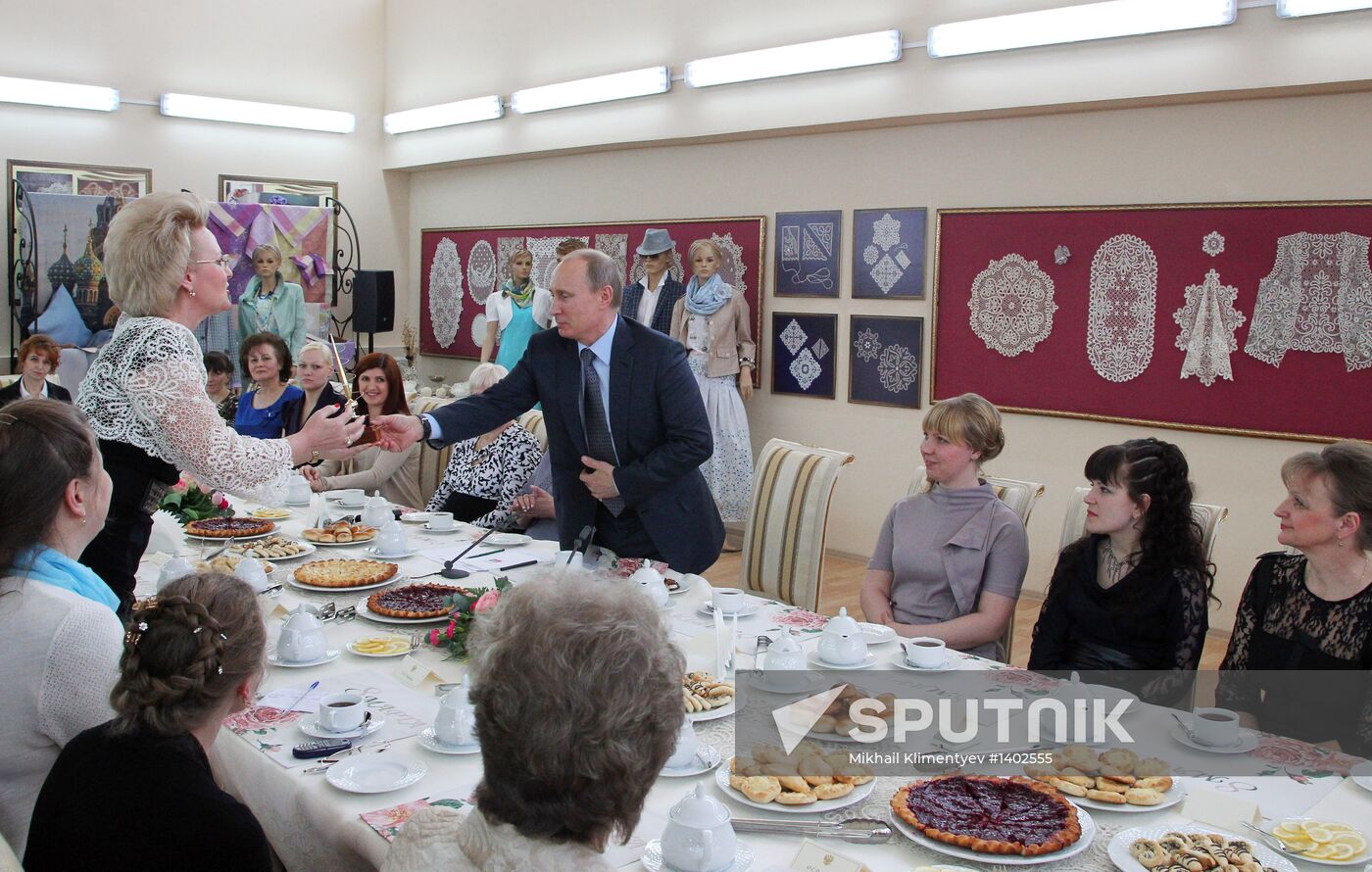 Vladimir Putin visits Northwestern Federal District