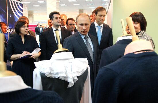 Vladimir Putin visits Northwestern Federal District