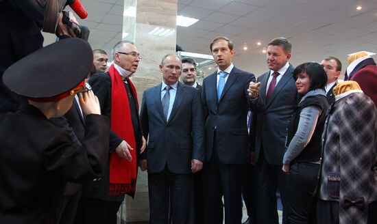 Vladimir Putin visits Northwestern Federal District