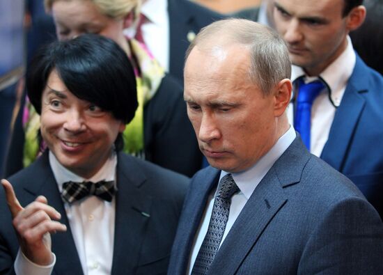 Vladimir Putin visits Northwestern Federal District