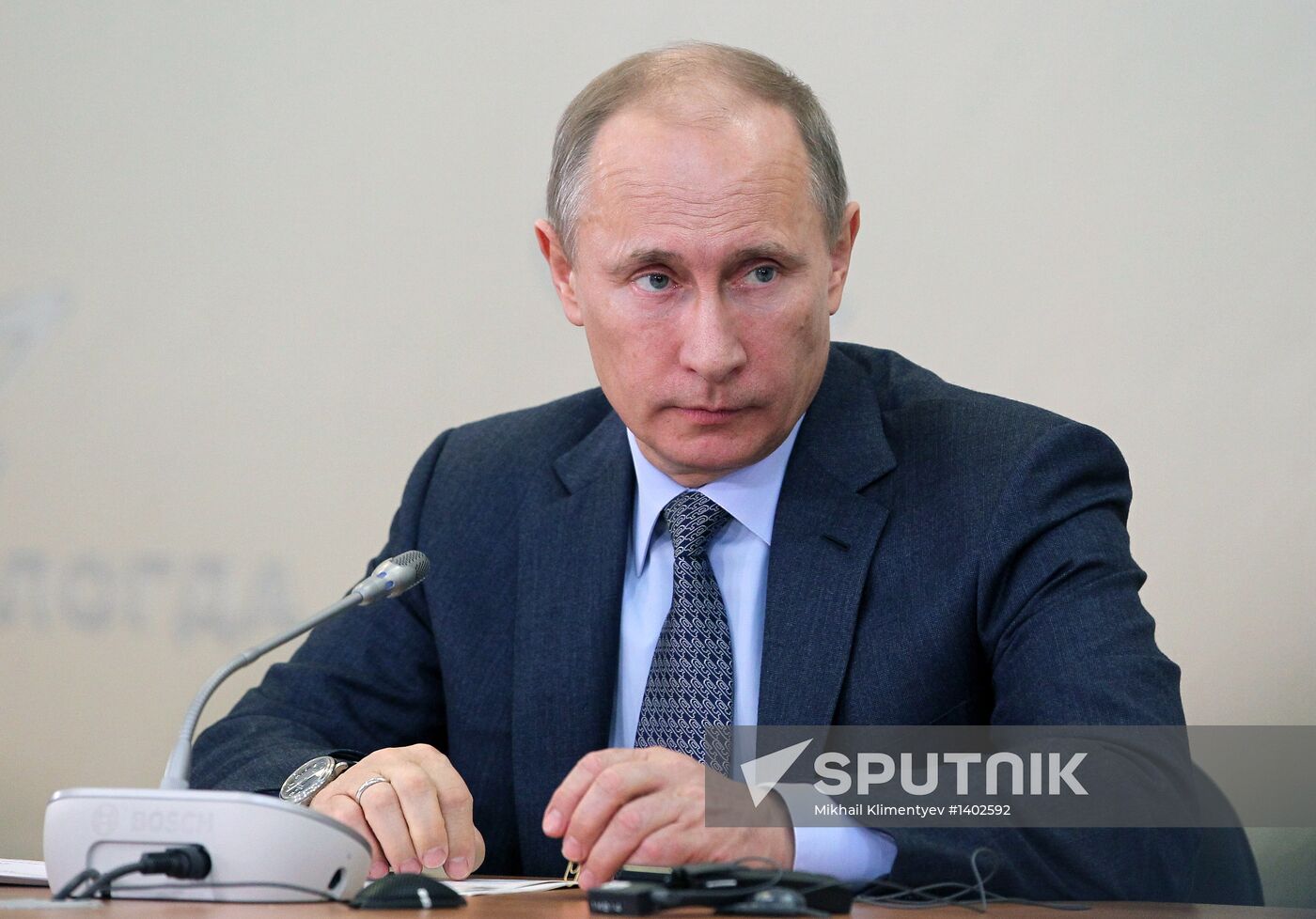 Vladimir Putin visits Northwestern Federal District
