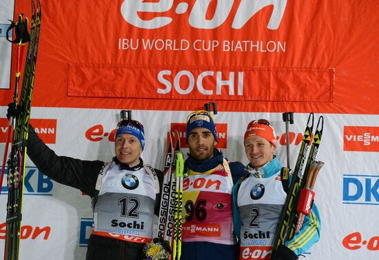 Biathlon World Cup. Stage 8. Men's individual race