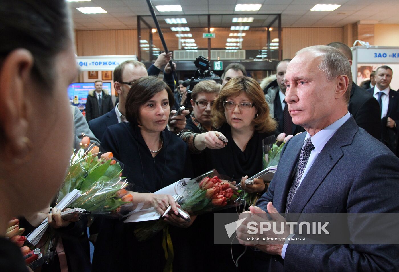 Vladimir Putin visits Northwestern Federal District