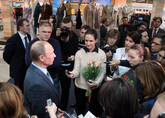 Vladimir Putin visits Northwestern Federal District